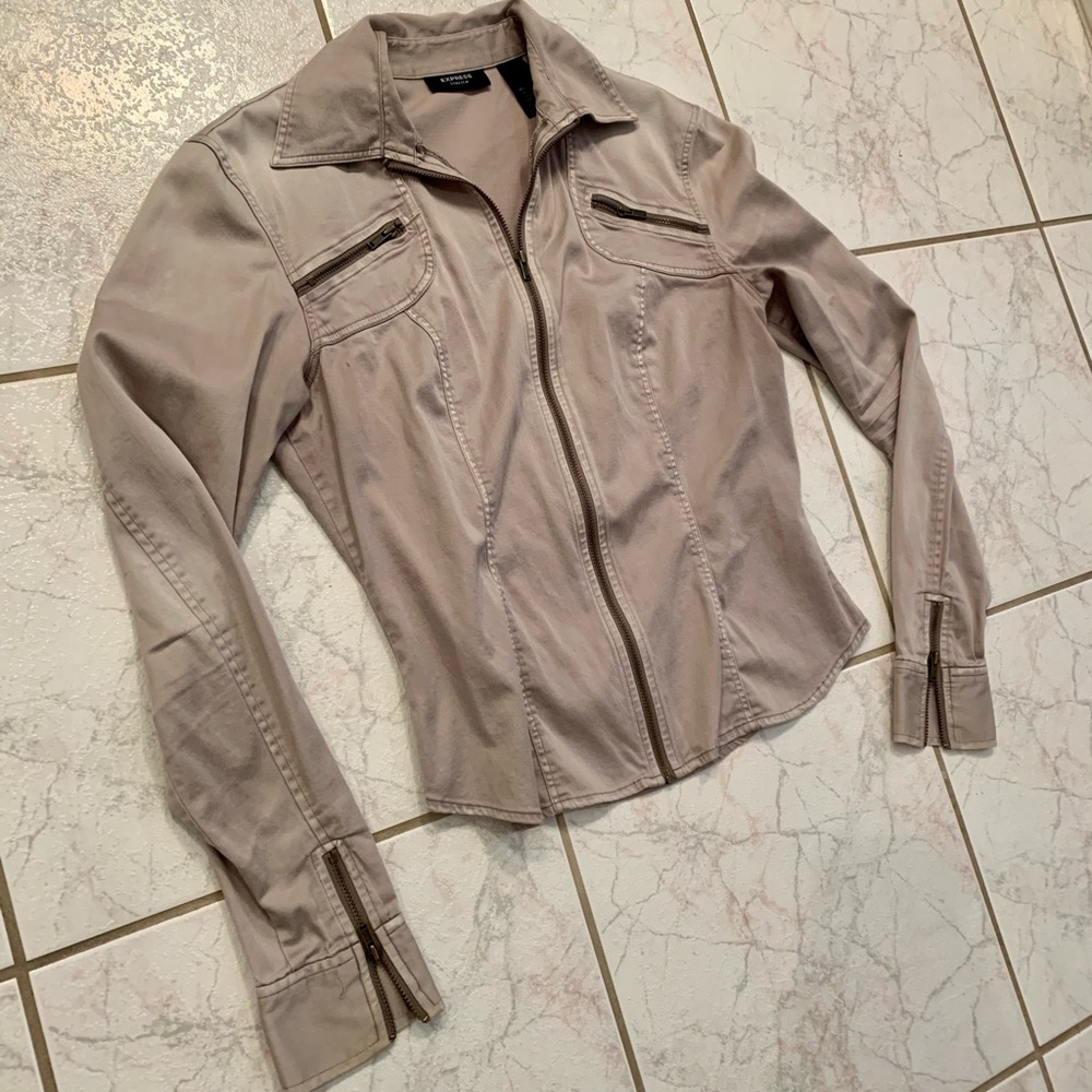 Express Stretch zip up jacket